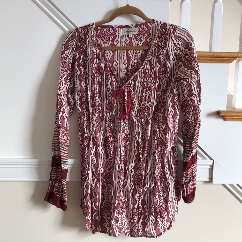 Arnhem long sleeve blouse